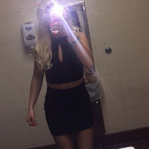 Black Mini Dress